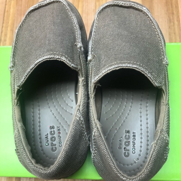 Boys Croc’s Santa Cruz II Tan - Picture 6 of 7